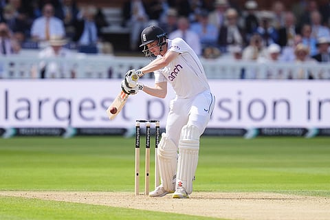 England vs Sri Lanka 2nd Test Day 1: England's Harry Brook bats agasinst Sri Lanka